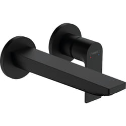 Rebris e - Mitigeur de lavabo encastré, 2 trous, noir mat 72568670 - Hansgrohe