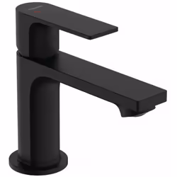 Mitigeur de lavabo couleur : noir mat AirPowder - jet normal ComfortZone : 84 mm longueur du bec : 121 mm hauteur du mitigeur ...