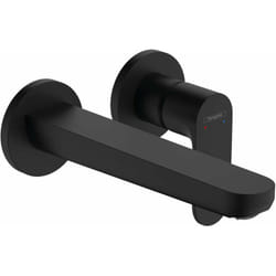 Rebris s - Mitigeur de lavabo encastré, 2 trous, noir mat 72528670 - Hansgrohe