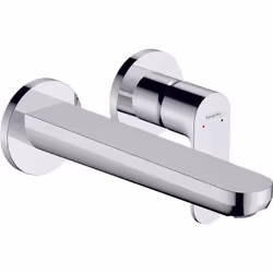hansgrohe Rebris S 1 x Mitigeur monocommande pour lavabo saillie de 200 mm Montage encastré, corps de base nécessaire pour li ...
