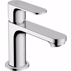 Description générale Le mitigeur de lavabo Rebris S allie design moderne et fonctionnalité. Avec ses formes arrondies et son  ...