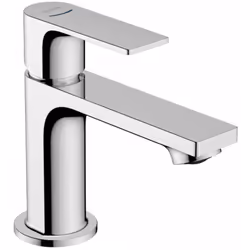 Robinet de lavabo couleur : chrome à poser pour l’eau froide ou pour l’eau mélangée AirPowder - jet normal ComfortZone : 84 m ...
