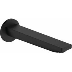 Hansgrohe - Rebris e - Bec déverseur pour baignoire, noir mat 72431670