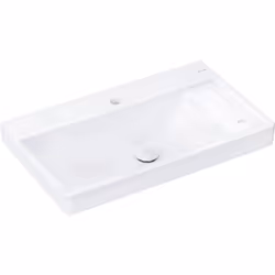 hansgrohe Xelu Q 1 x lavabos se compose de : lavabos, garniture de vidage, grilles Matériau : céramique dimensions extérieure ...