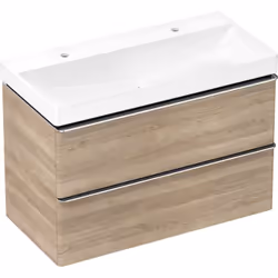 hansgrohe Xelu Q 1 x lavabos Sélectionnable entre 1 trou de robinetterie/ 2 trous de robinetterie/ sans trou de robinetterie  ...