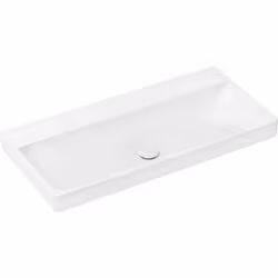 hansgrohe Xelu Q 1 x lavabo à poser Détails du produit : Montage mural face inférieure polie sans trop-plein avec garniture d ...