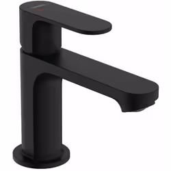 Mitigeur de lavabo couleur : noir mat AirPowder - jet normal ComfortZone : 84 mm longueur du bec : 121 mm hauteur du mitigeur ...