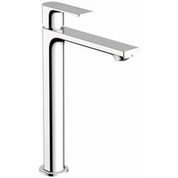 Hansgrohe - Rebris e Mitigeur de lavabo 240 CoolStart pour vasque à poser sans tirette ni vidage Chromé