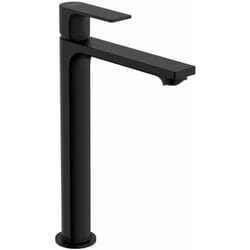 Rebris e - Mitigeur pour la vasque, avec vidage, CoolStart, noir mat 72581670 - Hansgrohe