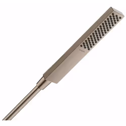 Douchette à main Pulsify E couleur : bronze brossé dimensions du pommeau de douche 100 x 25 mm longueur 230 mm un jet - Powde ...