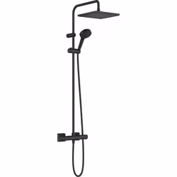 Avec son design audacieux en noir mat, la douche de tête Crometta hansgrohe offre un plaisir exceptionnel La douche de tête C ...