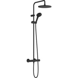 Vernis Blend Colonne de douche thermostatique 240 1 jet Ecosmart noir mat 26428670 - Hansgrohe