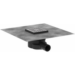 Hansgrohe - RainDrain Point, set complet dévacuation ponctuelle,