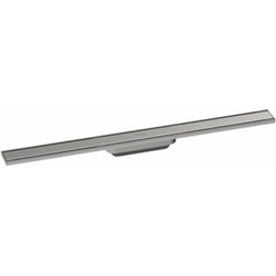 RainDrain Original - Caniveau de douche linéaire 90 cm, avec grille, acier inoxydable brossé 56199800 - Hansgrohe