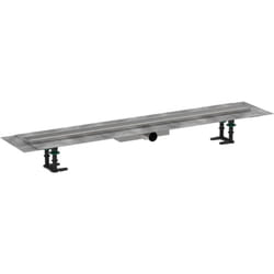 Ensemble complet de caniveau de douche RainDrain Compact 1000 mm
