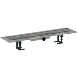 RainDrain Compact - Caniveau de douche 70 cm pour insertion de carreaux, avec grille 56165000 - Hansgrohe