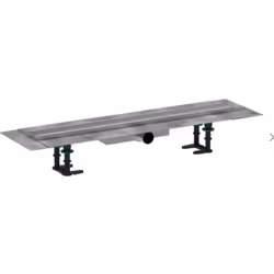 Finition: Acier inoxydable brossé - Longueur: 700 mm - Hauteur encastrement: 43 mm - Fournisseur: HANSGROHE - Reference: 5616 ...