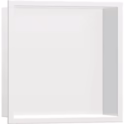 hansgrohe XtraStoris Original 1 x niche murale Détails du produit : avec cadre pour les nouvelles constructions et les rénova ...