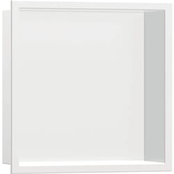 XtraStoris Original niche murale 300/300/70 avec cadre intégré blanc mat 56093700 - Hansgrohe