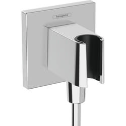 Support pommeau de douche avec raccordement Fixfit E chromé