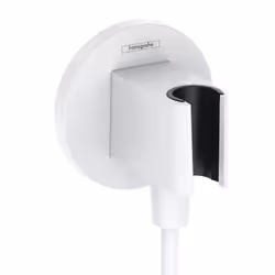Support pommeau de douche FixFit S blanc mat