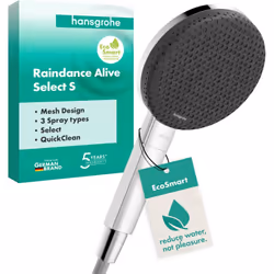 hansgrohe Raindance Alive Select S 1 x douchette à main 125 3jet EcoSmart Taille de la pomme de douche : 125 mm type de jet : ...