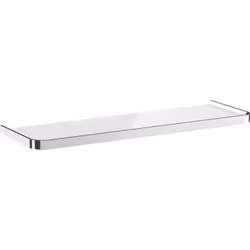 hansgrohe Xelu Q 1x tablette fixation par vis Matériau du cadre : Zinc moulé sous pression Matériau de la tablette : verre de ...