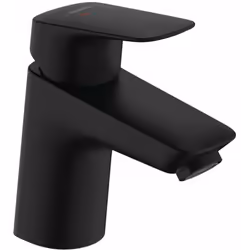 Mitigeur de lavabo à levier avec vidage couleur noir mat hauteur du robinet : 138 mm longueur du bec : 107 mm zone de confort ...