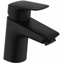 Hansgrohe - Logis - Mitigeur de lavabo avec garniture de vidage, CoolStart, noir mat 71072670
