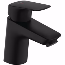 Mitigeur de lavabo sans vidage couleur noir mat hauteur du robinet : 138 mm longueur du bec : 107 mm zone de confort : 67 mm  ...