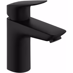 Mitigeur de lavabo couleur : noir mat hauteur du robinet : 163 mm longueur du bec : 108 mm zone de confort : 93 mm montage mo ...