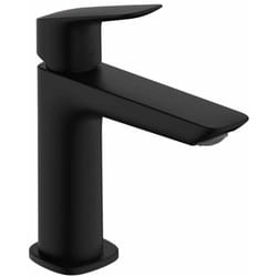 Logis - Mitigeur de lavabo avec vidage Push-Open, EcoSmart, noir mat 71252670 - Hansgrohe