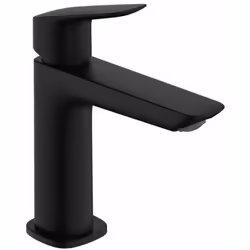 Mitigeur de lavabo sans vidage couleur : noir mat hauteur du robinet : 177 mm longueur du bec : 121 mm zone de confort : 110  ...