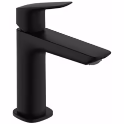 Mitigeur de lavabo sans vidage couleur : noir mat hauteur du robinet : 177 mm longueur du bec : 121 mm zone de confort : 110  ...