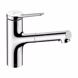 Hansgrohe Zesis M33 Mitigeur dévier avec douchette extractible chrome 74820000