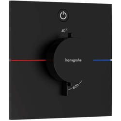 Hansgrohe - ShowerSelect Comfort - Mitigeur thermostatique encastré, noir mat 15571670