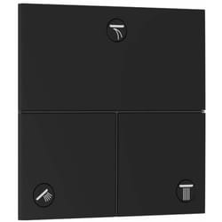 ShowerSelect Comfort - Inverseur encastré, 3 sorties, noir mat 15573670 - Hansgrohe