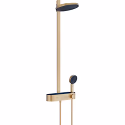 hansgrohe Pulsify S 1x Showerpipe 260 2 types de jets économisant leau avec ShowerTablet Select 400 PowderRain : le nouveau t ...