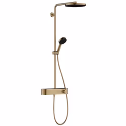 Le set de douche comprend ShowerTablet Select 400 module thermostatique de douche installation : murale entraxe : 150 mm bout ...