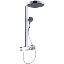 hansgrohe Rainfinity 1x système de douche 360 Point fort du design : Rainfinity offre un plaisir de la douche impressionnant  ...