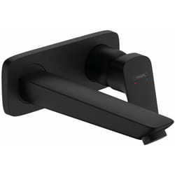 Logis - Mitigeur de lavabo encastré, avec vidage, EcoSmart, noir mat 71220670 - Hansgrohe