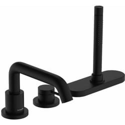 Tecturis s - Mitigeur sur bord de baignoire, installation 3 trous, sBox, noir mat 73447670 - Hansgrohe