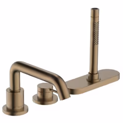 Mitigeur de baignoire, 3 trous, sans corps Montage sur le kit de base pour le mitigeur sur le bord de la baignoire, non inclu ...