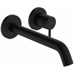 Hansgrohe Tecturis S - Mitigeur de lavabo encastré, avec vidage, installation à 2 trous, EcoSmart, noir mat 73351670