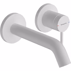 hansgrohe Tecturis S 1x Mitigeur monocommande de lavabo encastré pour montage mural se compose de : mitigeur de lavabo encast ...