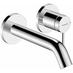 Tecturis s - Mitigeur de lavabo encastré, avec vidage, installation à 2 trous, EcoSmart, chrome 73350000 - Hansgrohe