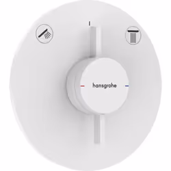 hansgrohe DuoTurn S 1 x mitigeur Détails du produit : pour 2 consommateurs avec commande de débit et inverseur système de mél ...