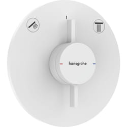 DuoTurn s - Mitigeur encastré 2 sorties, blanc mat 75418700 - Hansgrohe