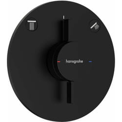 DuoTurn s - Mitigeur encastré 2 sorties, noir mat 75418670 - Hansgrohe