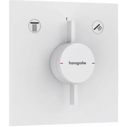 DuoTurn e - Mitigeur encastré 2 sorties, blanc mat 75417700 - Hansgrohe